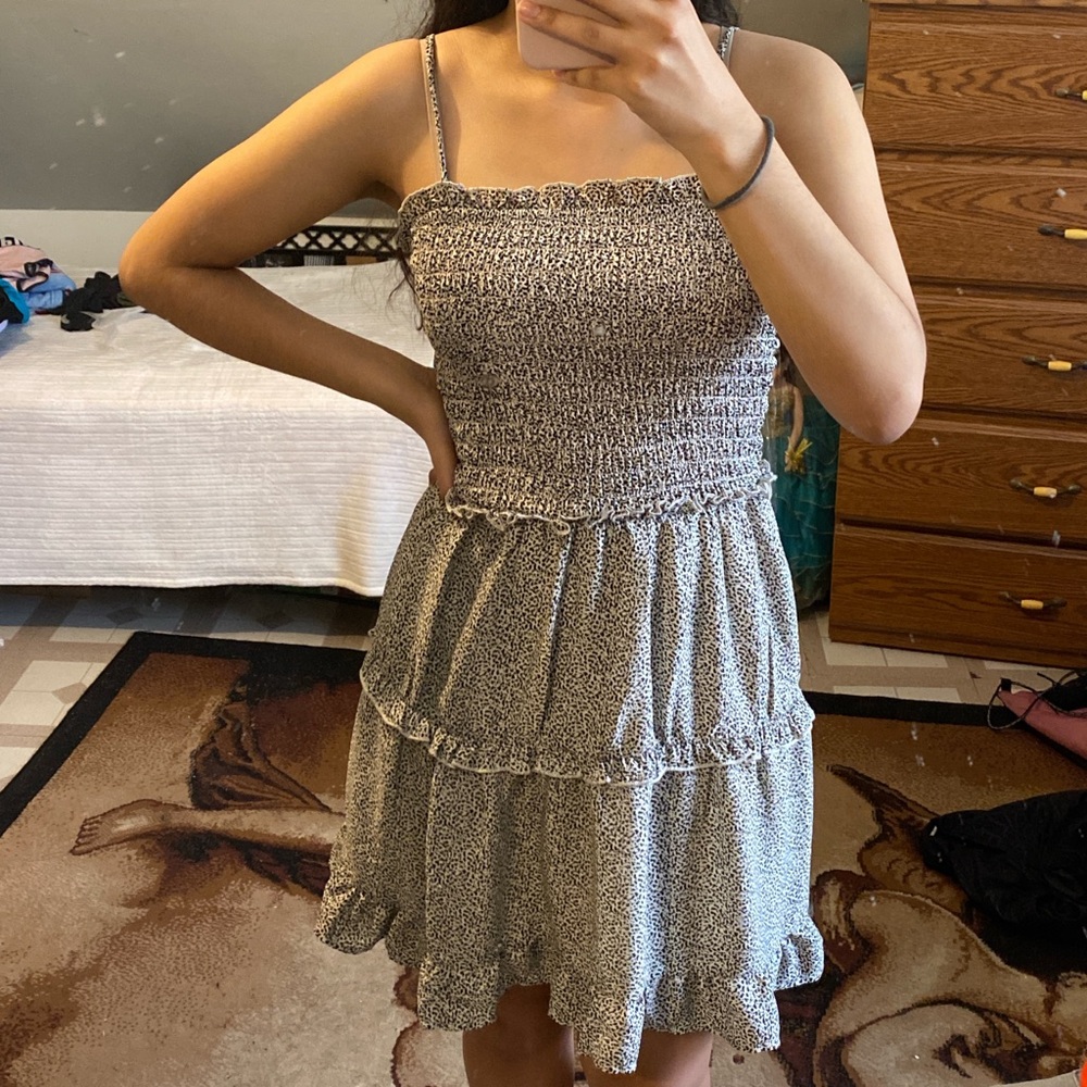 Cheetah print dress